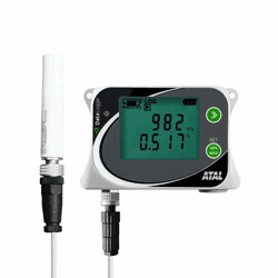 Toon details voor ATU-21 Atmosferische druk en CO2 datalogger Afbeelding van ATU-21 Atmosferische druk en CO2 datalogger